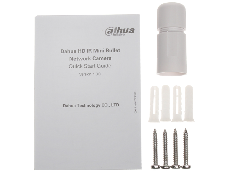 Kamera zewnętrzna IP IPC-HFW4831E-SE-0400B (4 mm), 8.8 Mpx, zapis lokalny na karcie SD